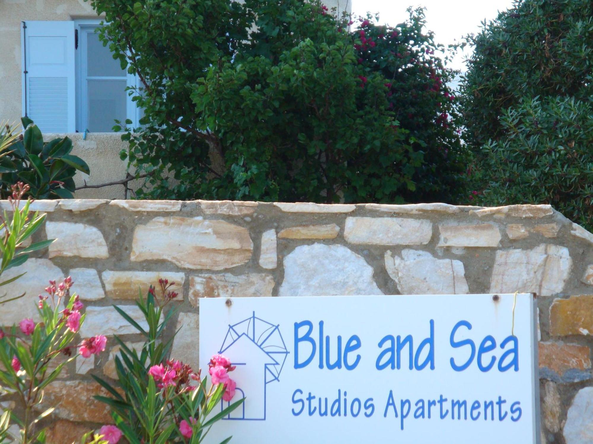 Blue & Sea Studios Apartments Дриос Экстерьер фото