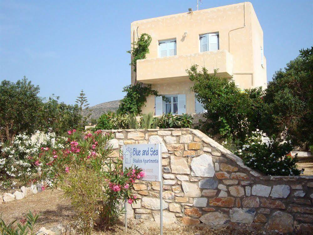 Blue & Sea Studios Apartments Дриос Экстерьер фото